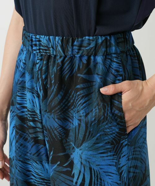 Leilian / レリアン その他パンツ | プリントワイドパンツ【Leilian WHITE LABEL】 | 詳細10