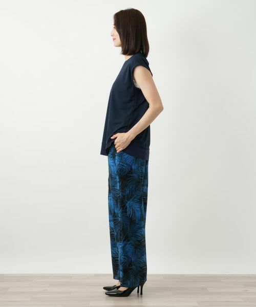 Leilian / レリアン その他パンツ | プリントワイドパンツ【Leilian WHITE LABEL】 | 詳細5