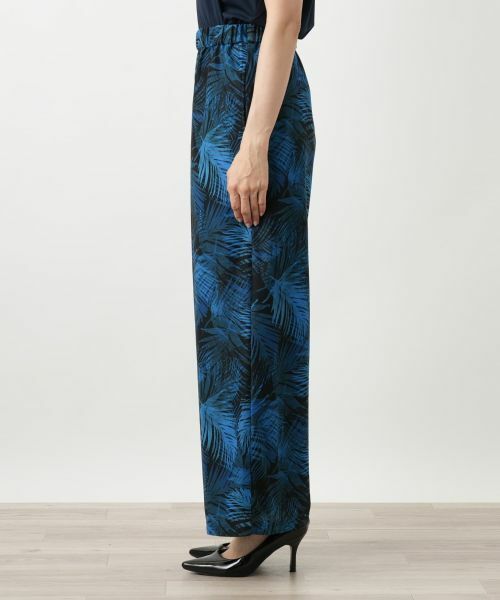 Leilian / レリアン その他パンツ | プリントワイドパンツ【Leilian WHITE LABEL】 | 詳細8