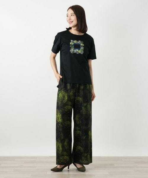 Leilian / レリアン Tシャツ | プリントTシャツ【Leilian WHITE LABEL】 | 詳細1