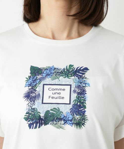 Leilian / レリアン Tシャツ | プリントTシャツ【Leilian WHITE LABEL】 | 詳細10