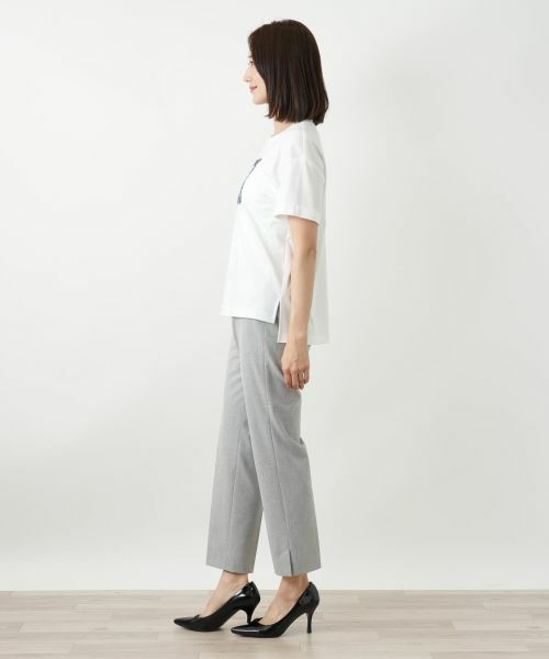 Leilian / レリアン Tシャツ | プリントTシャツ【Leilian WHITE LABEL】 | 詳細5