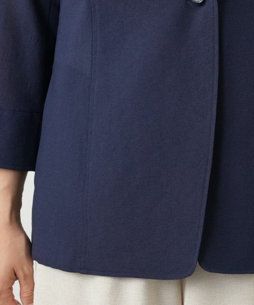 Leilian / レリアン テーラードジャケット | 七分袖ジャケット | 詳細15