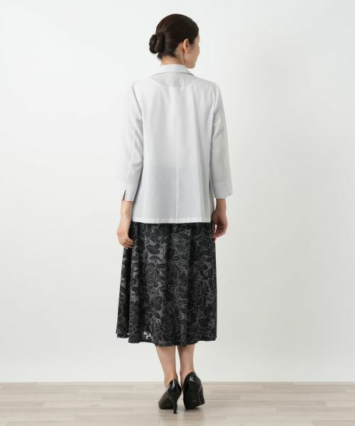 Leilian / レリアン テーラードジャケット | 七分袖ジャケット | 詳細3