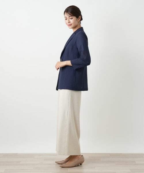 Leilian / レリアン テーラードジャケット | 七分袖ジャケット | 詳細5