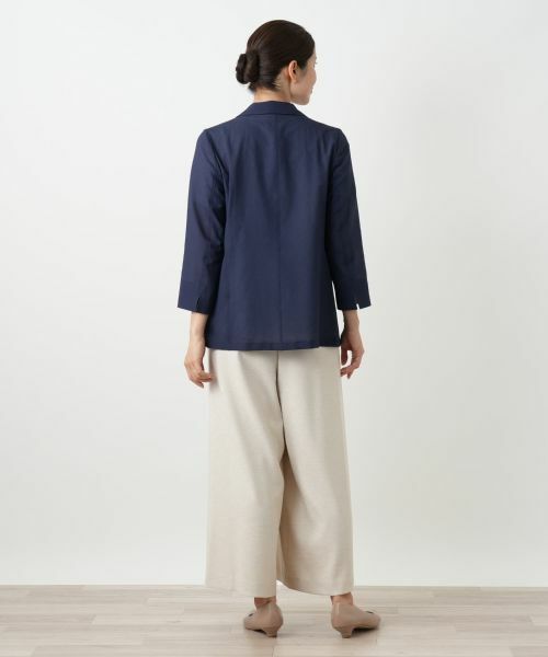 Leilian / レリアン テーラードジャケット | 七分袖ジャケット | 詳細6