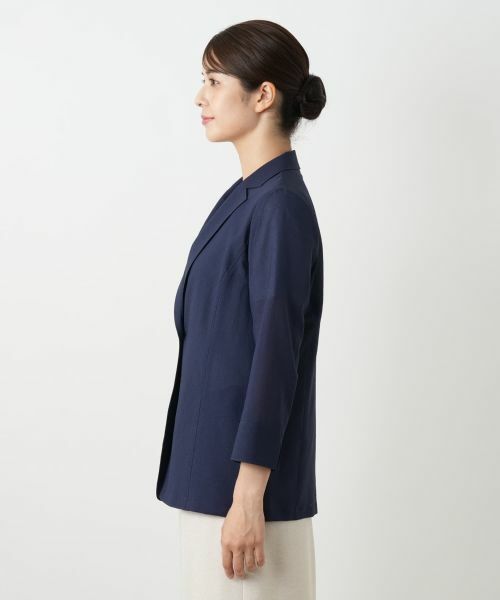 Leilian / レリアン テーラードジャケット | 七分袖ジャケット | 詳細8