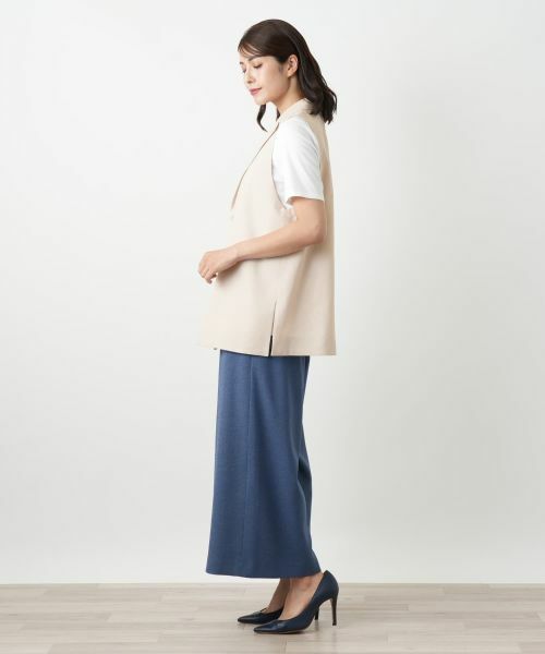 Leilian / レリアン テーラードジャケット | ラペルドベスト | 詳細2