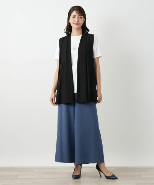 Leilian / レリアン テーラードジャケット | セミロングベスト | 詳細1