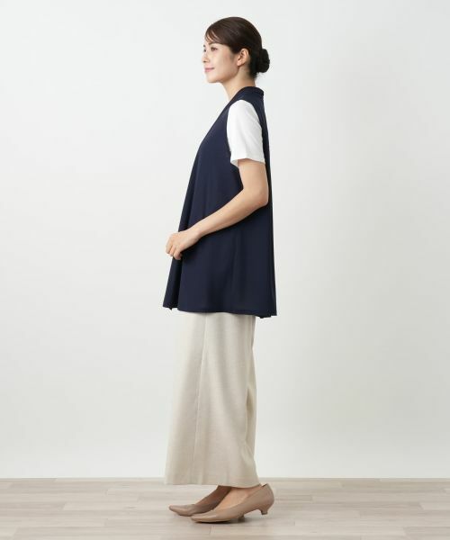 Leilian / レリアン テーラードジャケット | セミロングベスト | 詳細5