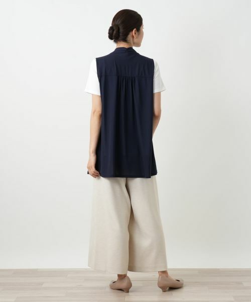 Leilian / レリアン テーラードジャケット | セミロングベスト | 詳細6