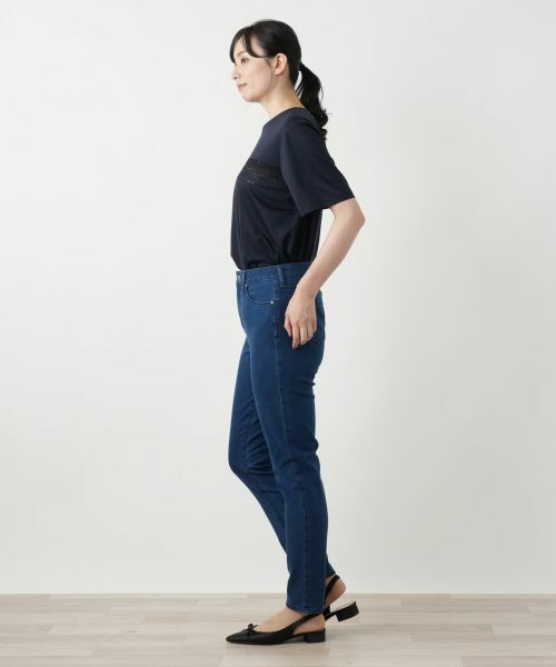 Leilian / レリアン デニムパンツ | スキニーデニムパンツ【L JEANS】 | 詳細5