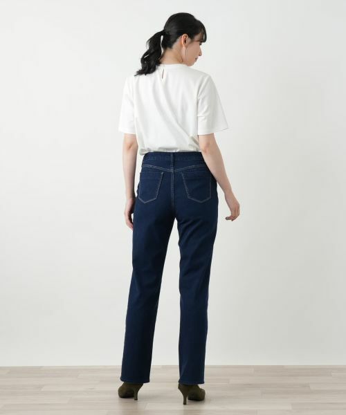 Leilian / レリアン デニムパンツ | ストレートデニムパンツ【L JEANS】 | 詳細6