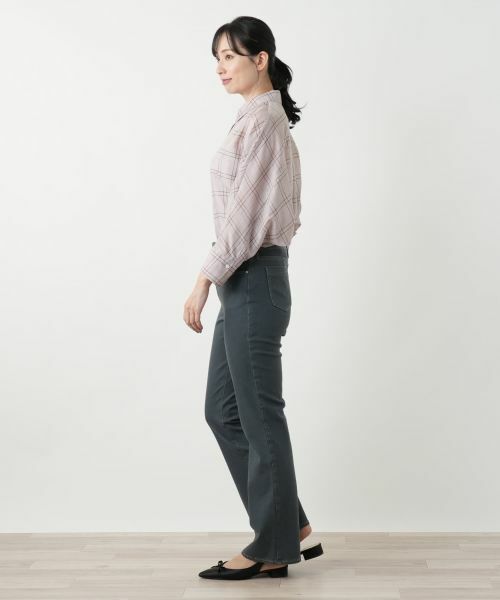 Leilian / レリアン デニムパンツ | ストレッチパンツ【L JEANS】 | 詳細2