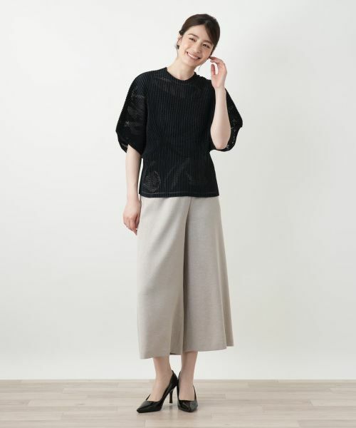 Leilian / レリアン その他パンツ | ワイドパンツ【Leilian WHITE LABEL】 | 詳細1