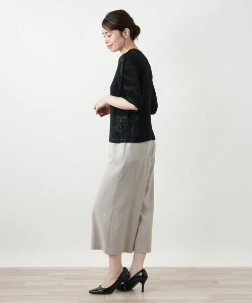 Leilian / レリアン その他パンツ | ワイドパンツ【Leilian WHITE LABEL】 | 詳細2