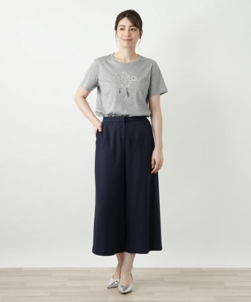 Leilian / レリアン その他パンツ | ワイドパンツ【Leilian WHITE LABEL】 | 詳細7