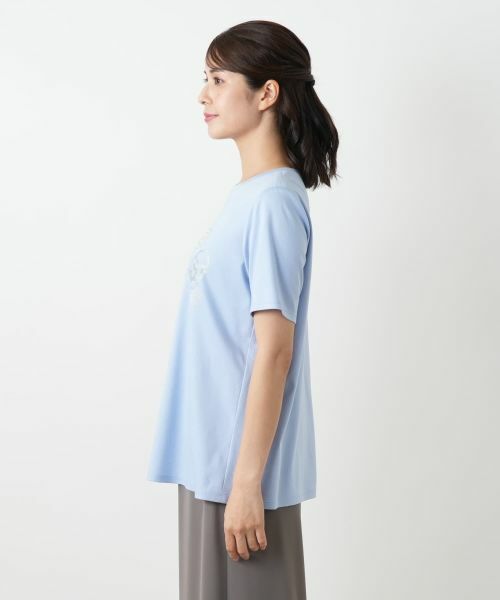 Leilian / レリアン Tシャツ | ラインストーンカットソー【Leilian WHITE LABEL】 | 詳細13