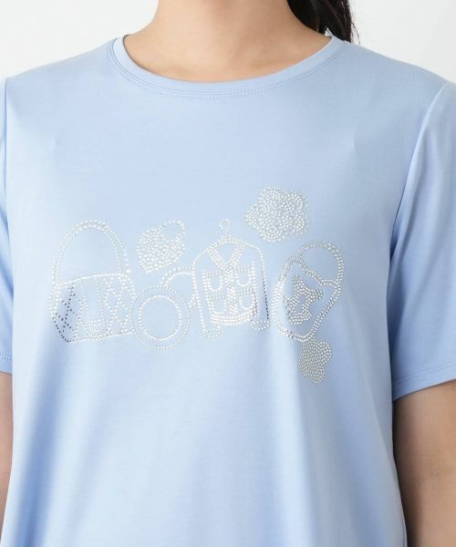 Leilian / レリアン Tシャツ | ラインストーンカットソー【Leilian WHITE LABEL】 | 詳細15