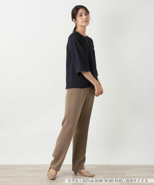 Leilian / レリアン シャツ・ブラウス | 七分袖スリットブラウス | 詳細19