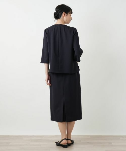 Leilian / レリアン シャツ・ブラウス | 七分袖スリットブラウス | 詳細6