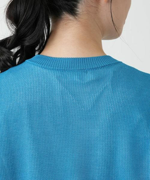 Leilian / レリアン その他アウター | メッシュ編みニットブルゾン | 詳細15