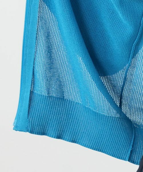 Leilian / レリアン その他アウター | メッシュ編みニットブルゾン | 詳細19