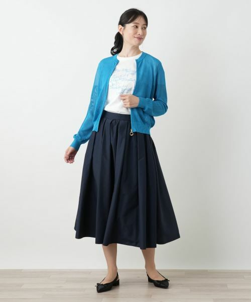 Leilian / レリアン その他アウター | メッシュ編みニットブルゾン | 詳細4