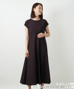 Leilian / レリアン ドレス | 洗えるストレッチフレアワンピース