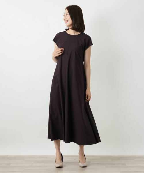 Leilian / レリアン ドレス | 洗えるストレッチフレアワンピース | 詳細1