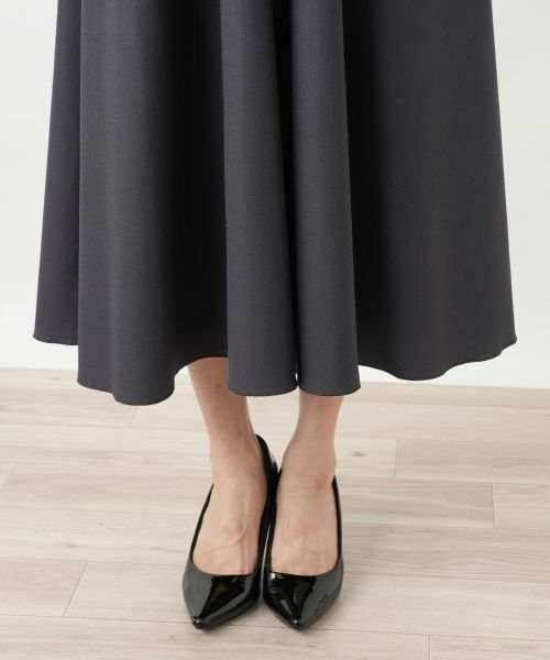 Leilian / レリアン ドレス | 洗えるストレッチフレアワンピース | 詳細15