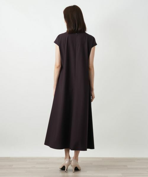 Leilian / レリアン ドレス | 洗えるストレッチフレアワンピース | 詳細3