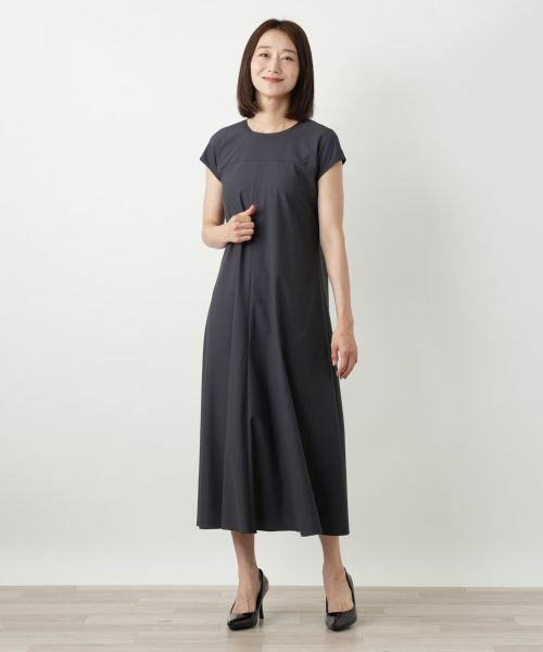 Leilian / レリアン ドレス | 洗えるストレッチフレアワンピース | 詳細4