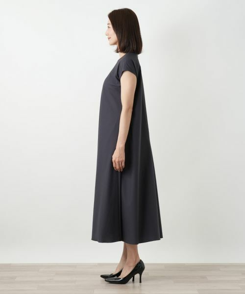 Leilian / レリアン ドレス | 洗えるストレッチフレアワンピース | 詳細5