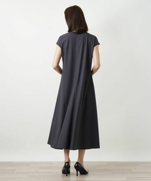 Leilian / レリアン ドレス | 洗えるストレッチフレアワンピース | 詳細6