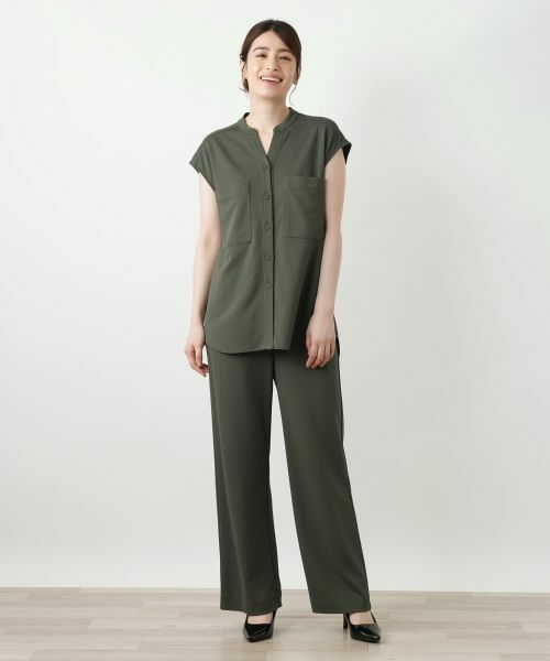 Leilian / レリアン シャツ・ブラウス | スキッパーブラウス | 詳細1