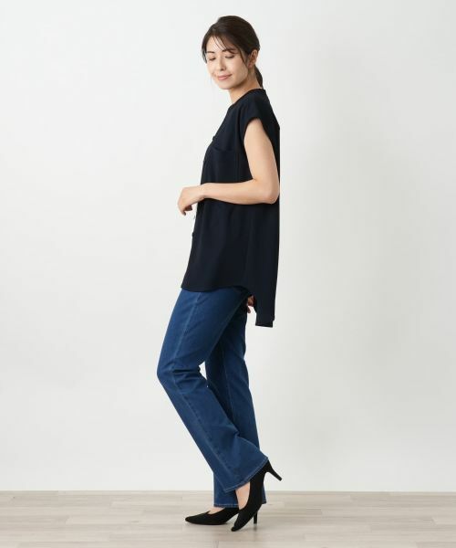 Leilian / レリアン シャツ・ブラウス | スキッパーブラウス | 詳細17