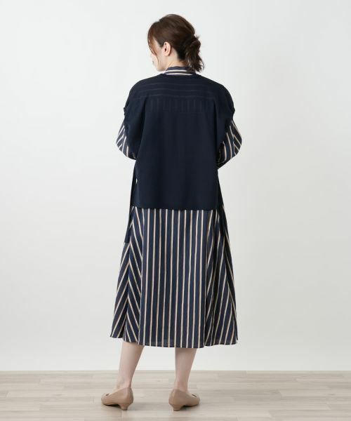 Leilian / レリアン テーラードジャケット | プルオーバージレ | 詳細3