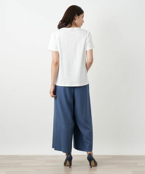 Leilian / レリアン Tシャツ | スパンコール刺繍カットソー【Leilian WHITE LABEL】 | 詳細11