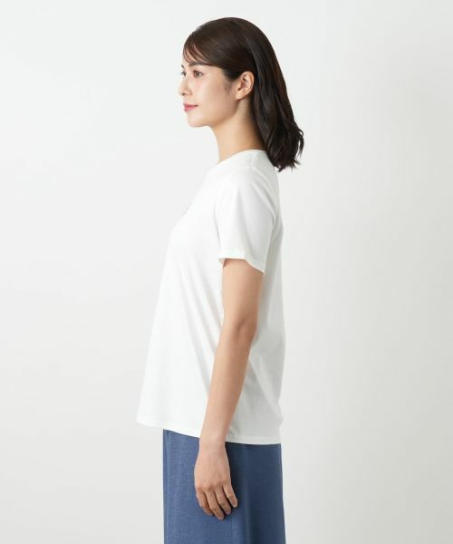 Leilian / レリアン Tシャツ | スパンコール刺繍カットソー【Leilian WHITE LABEL】 | 詳細13