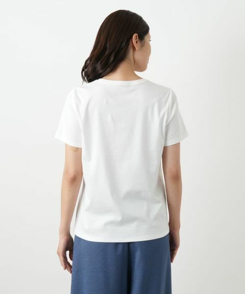 Leilian / レリアン Tシャツ | スパンコール刺繍カットソー【Leilian WHITE LABEL】 | 詳細14