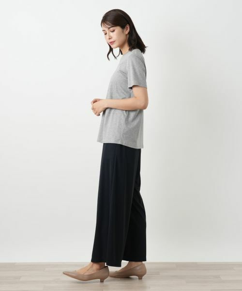 Leilian / レリアン Tシャツ | スパンコール刺繍カットソー【Leilian WHITE LABEL】 | 詳細6