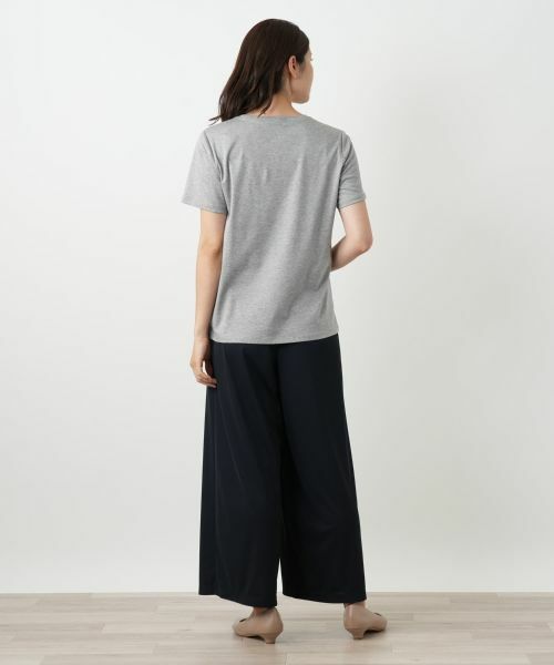 Leilian / レリアン Tシャツ | スパンコール刺繍カットソー【Leilian WHITE LABEL】 | 詳細7