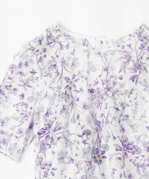 Leilian / レリアン シャツ・ブラウス | フラワー柄ブラウス【Leilian WHITE LABEL】 | 詳細19