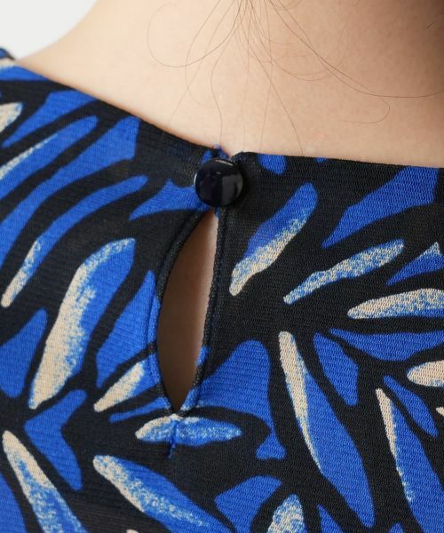 Leilian / レリアン シャツ・ブラウス | プリントタックブラウス【Leilian WHITE LABEL】 | 詳細11