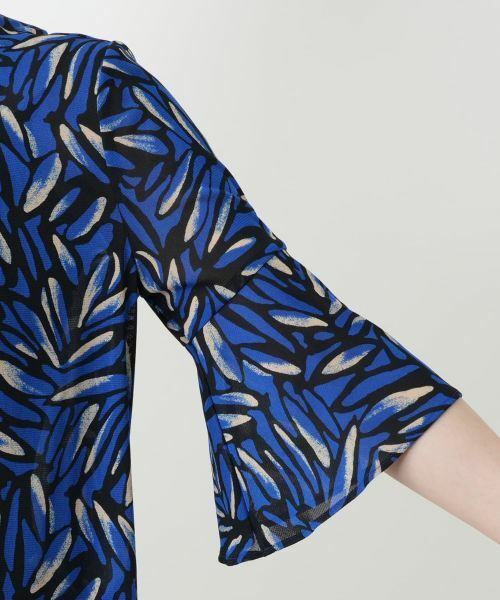 Leilian / レリアン シャツ・ブラウス | プリントタックブラウス【Leilian WHITE LABEL】 | 詳細12