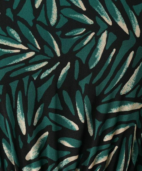 Leilian / レリアン ドレス | 洗えるプリントプリーツワンピース【パワーネット素材】【Leilian WHITE LABEL】 | 詳細18