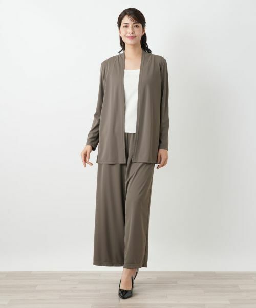 Leilian / レリアン シャツ・ブラウス | 羽織ブラウス【Leilian WHITE LABEL】 | 詳細1