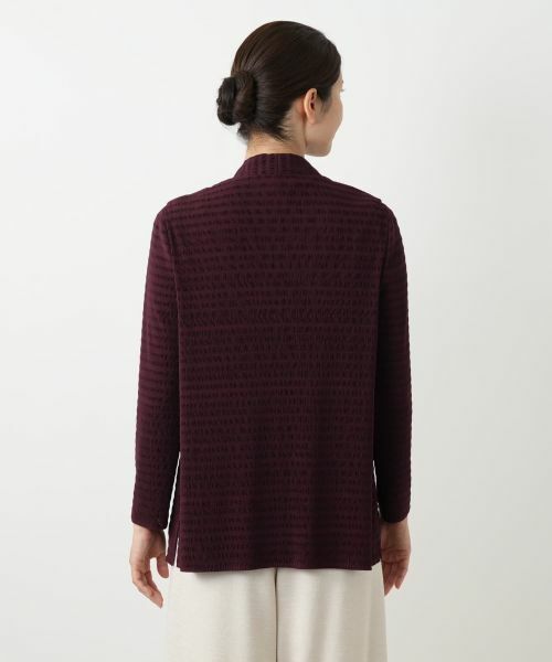 Leilian / レリアン シャツ・ブラウス | ボーダー羽織ブラウス【Leilian WHITE LABEL】 | 詳細9