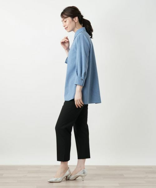 Leilian / レリアン シャツ・ブラウス | 七分袖ブラウス【Leilian WHITE LABEL】 | 詳細5